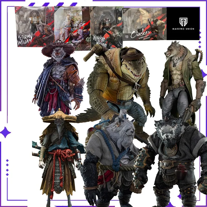 

[In Stock] Maestro Union Original Fury Planet Wilderness Hunter Werewolf William 1/12 Finished Movable Doll Model Handmade Toy