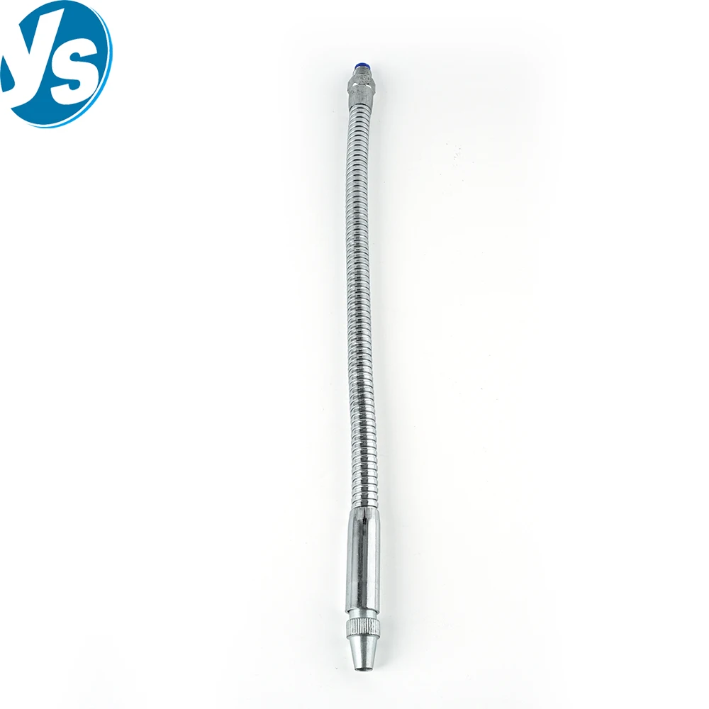 Metal Flexible Coolant Tube 1/2 1/4 3/8 Inch 400-700mm Round Nozzle Water Oil Cooling Pipe for CNC Milling Lathe Machine