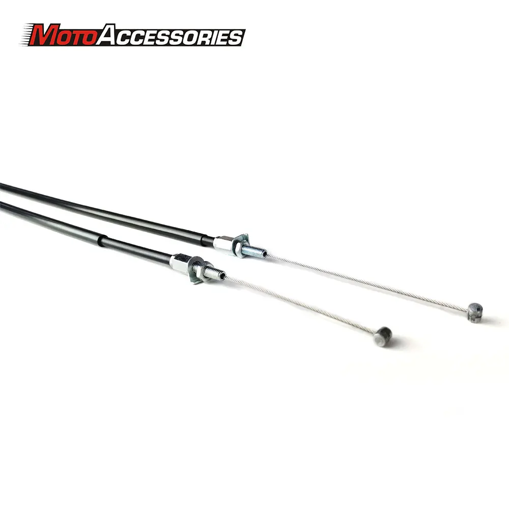 Motorcycle Throttle Clutch Speed Cable Kit for Kawasaki KX250F 2006-2010 KX450F 2006-2008 - Push And Pull Cables Motorcycle Part