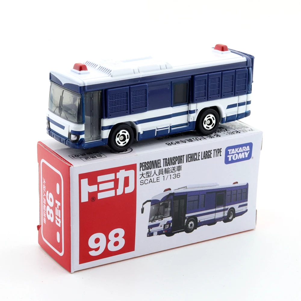 

Takara Tomy Tomica No.98 большой автобус 1/136 Литые Автомобильные модели украшения Cas игрушки подарочные украшения