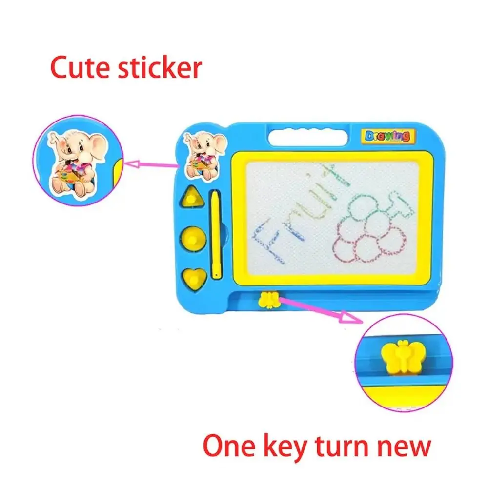 2024 Colorful Magnetic Drawing Board Doodle Blackboard WordPad Writing Board Gifts Painting Toys