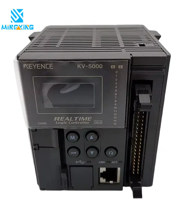 KEYENCE KV-5000 PLC Programmable Controller CPU Unit With Built-in Ethernet Port 12-24V New