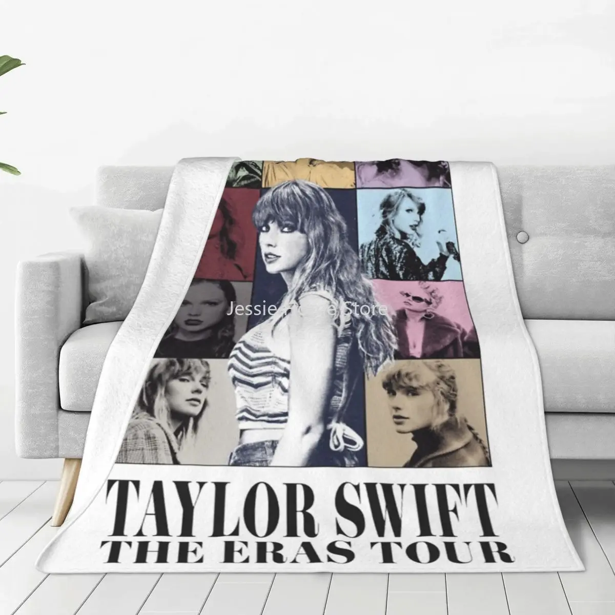 

The Eras Tour Blankets Fleece Textile Decor Singer Breathable Lightweight Thin Throw Blankets for Home Car Bedding Throws