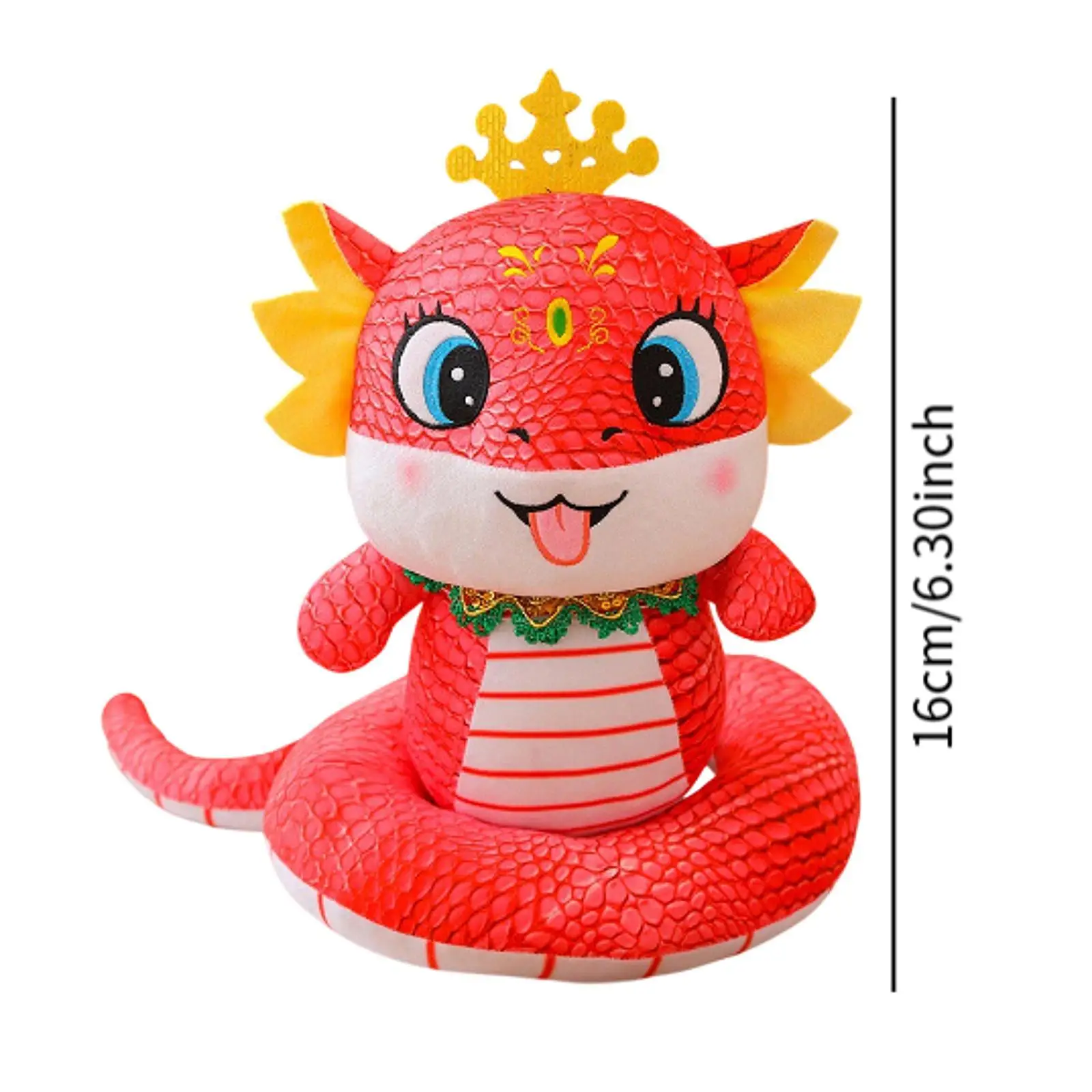 Chinees Nieuwjaar Slang Knuffel Slang Pop Speelgoed voor Slaapzaal Huishouden