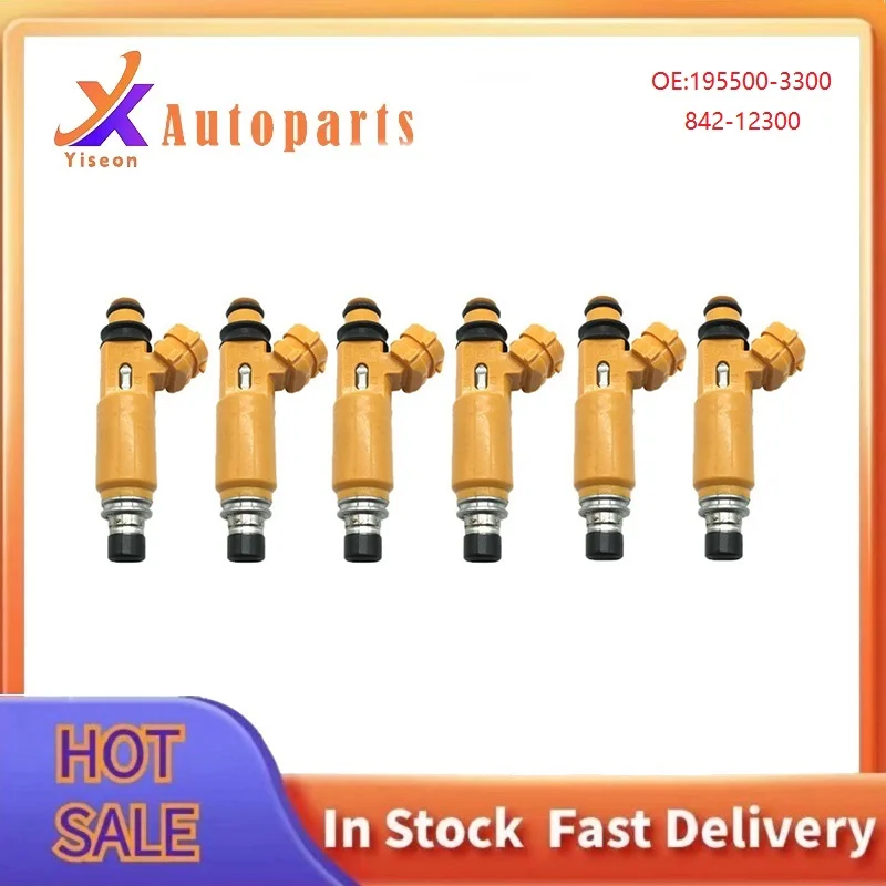 Fuel Injectors for Mitsubishi Montero Sport Montero 3.5L 195500-3300 1955003300 84212300 842-12300 Auto Parts