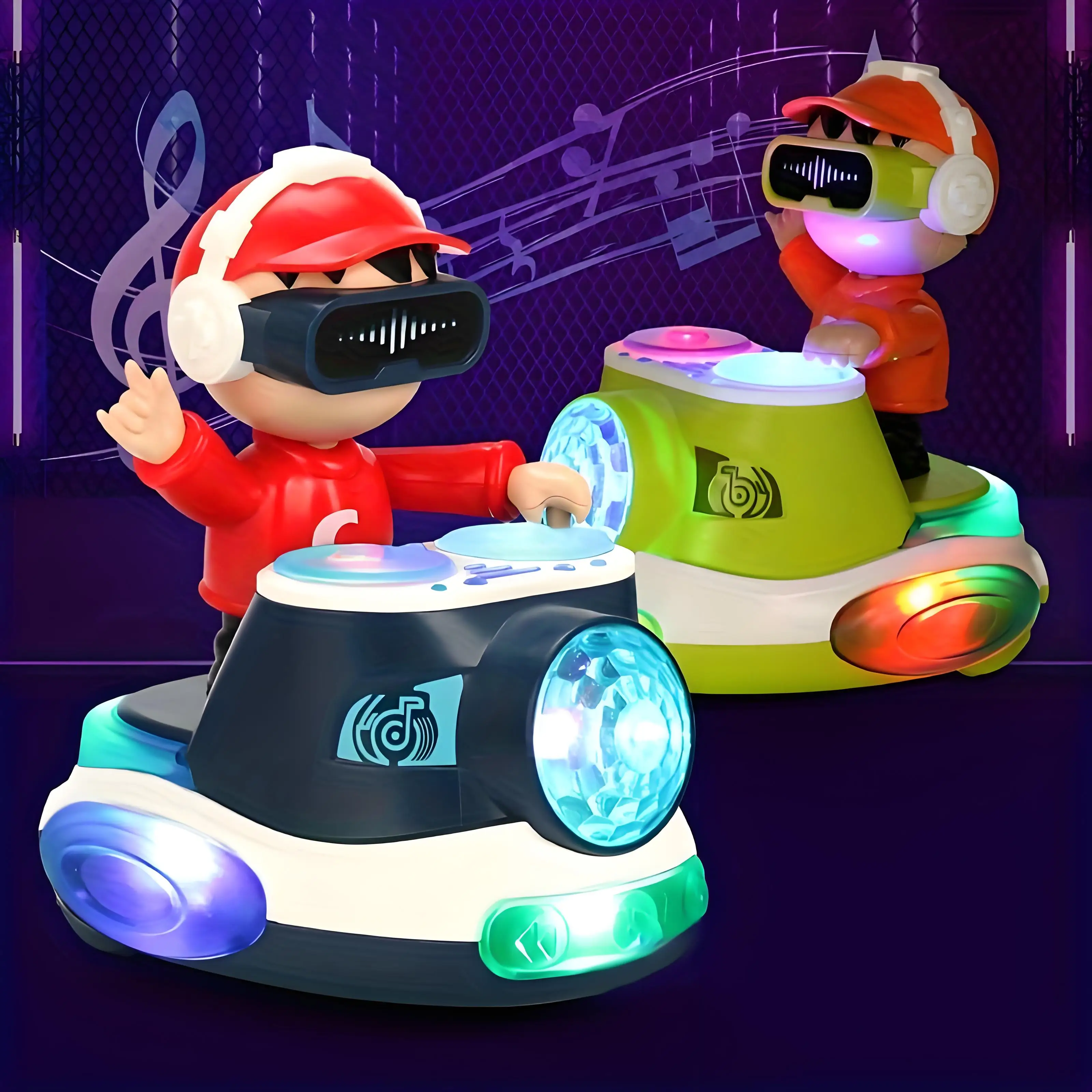 

Interactive DJ Toy for Kids - Light-Up, Music-Synced Dancing Fun - Perfect Birthday, Christmas, Thanksgiving & Halloween Gift