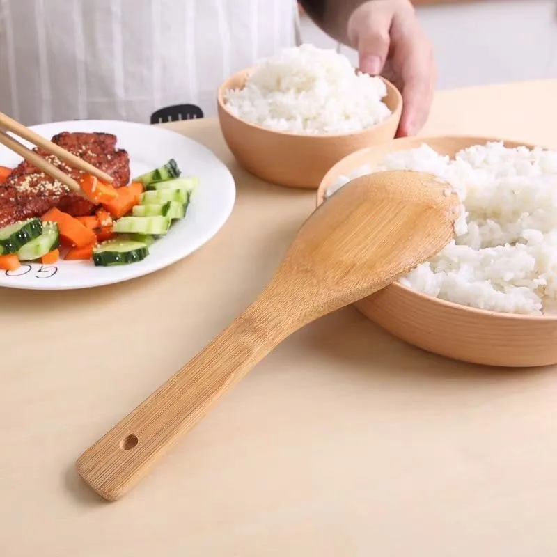 Alishan Cookware Set Bamboo Spatula Spoon Wholesale Non-stick Frying Pan Laser