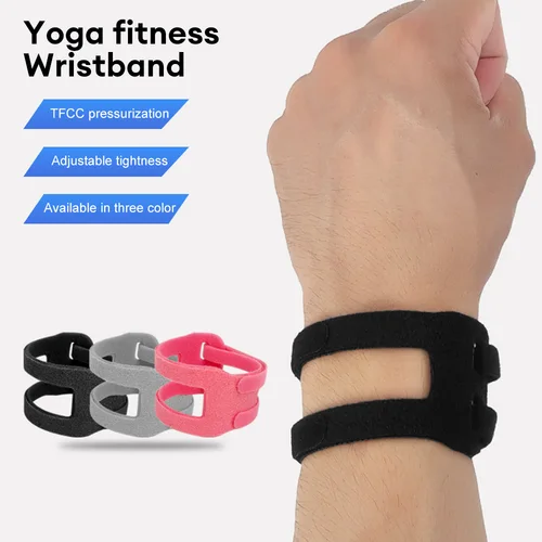 1 개 조절 가능 지지 손목 얇은 운동 요가 손목 보호대 TFCC 찢어진 삼각 섬유 연골 손상 손목 척골 고정 