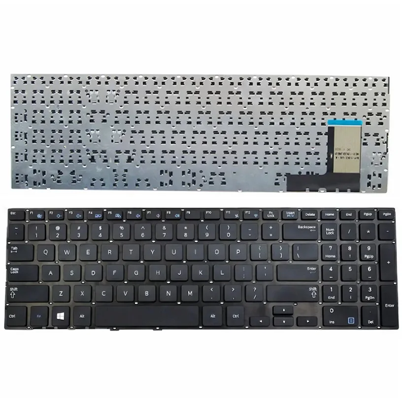 

Новая клавиатура для ноутбука США для Samsung NP470R5E NP470R5E-K01CA NP510R5E NP510R5E-S01CA 470R5E 510R5E черная без рамки