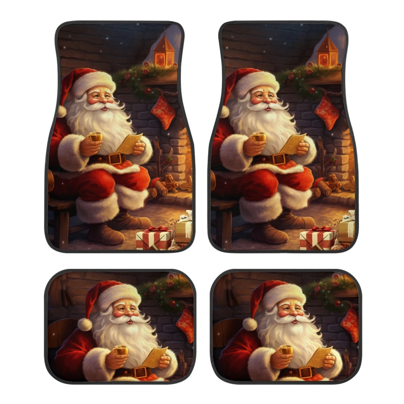 4pack/lot 4 PCS Car Mats Floor Mats Cute Car Accessories Car Floor Mats All-weather Anti-Slip Cars accessories Car mats