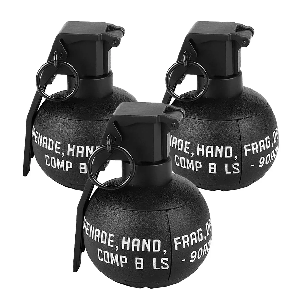 Granat ręczny SOTM67, granat wybuchowy, granat dymny, zabawka, 1/3 szt., model granatu nylonowego, do airsoftu, paintballa, strzelania.