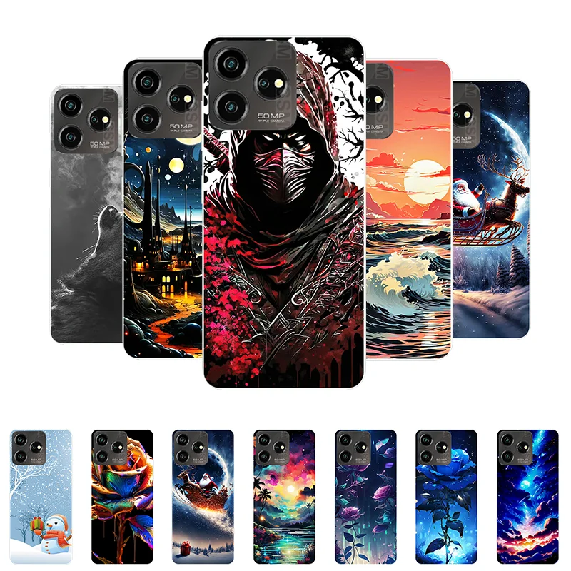 Silicone Case For ZTE Axon 50 Lite Cover Bumper Marble Cat TPU Soft Phone Case for ZTE Axon 50 Lite 8050 Back Cover Axon 50Lite