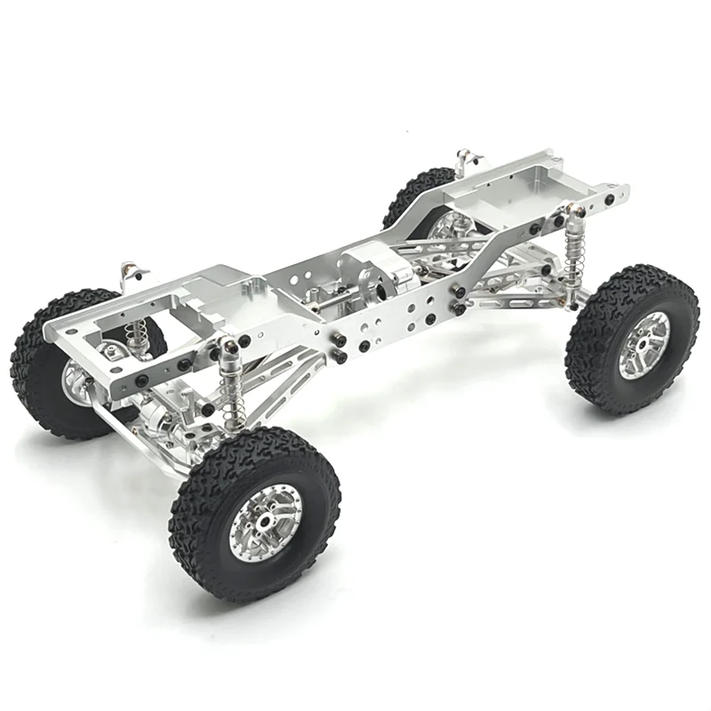 Metal Upgrade and Modification Front and Rear Door Bridge Frame Chassis For MN Model 1/12 MN78 RC Car Parts