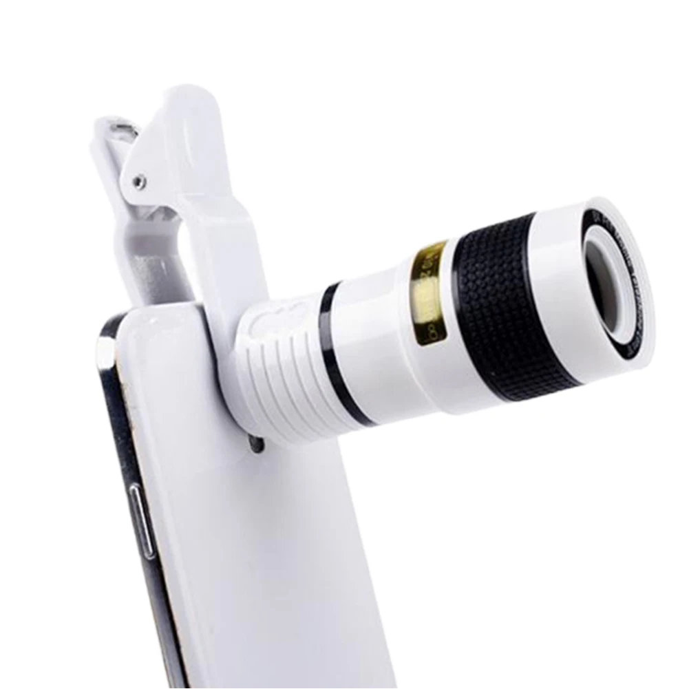 Telephoto Mobile Phone Lens Zoom Monocular Phone Camera Len External Clip Phone Telescope Lens For For Samsung