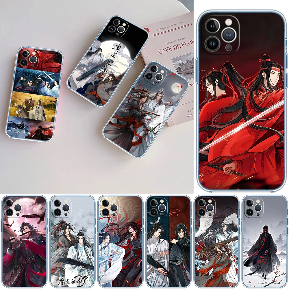 Mo Dao Zu Shi Transparent Phone Case for Samsung Galaxy A04 A04S A14 A23 A34 A54 M23 M33 M52 M53