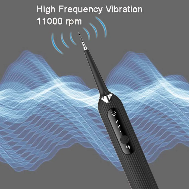 منظف أسنان كهربائي محمول بموجة صوتية، منظف تبييض منزلي لإزالة الأسنان الصفراء، منظف أسنان بالموجات فوق الصوتية