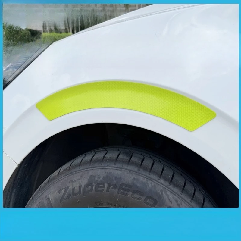 

Creative Wheel Eyebrow Anti-collision Sticker Night Reflective Warning Strip Contour Scratches Cover Anti-collision Decoration