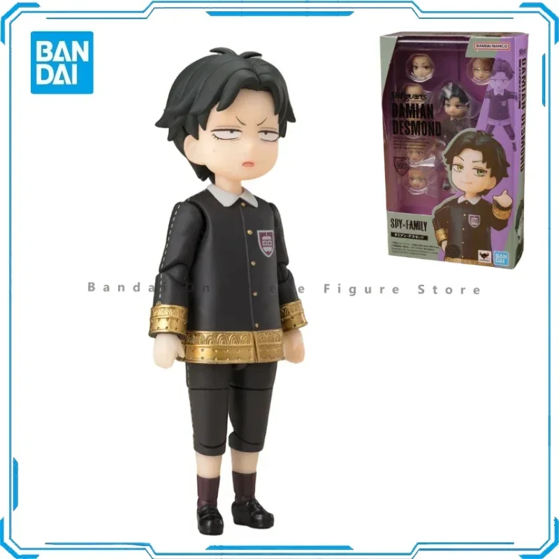 In Stock Original Bandai SHF Spy Play House Series Damian Desmond Action Figures Ornaments Animation Toys Exquisite Gifts Model