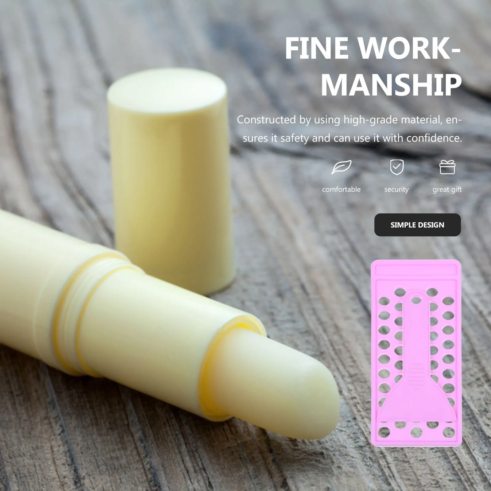 

Набор для изготовления бальзама для губ: 2 формы для наполнения помады, шпатель для создания блеска для губ, инструмент для ручного изготовления бальзама в контейнерах