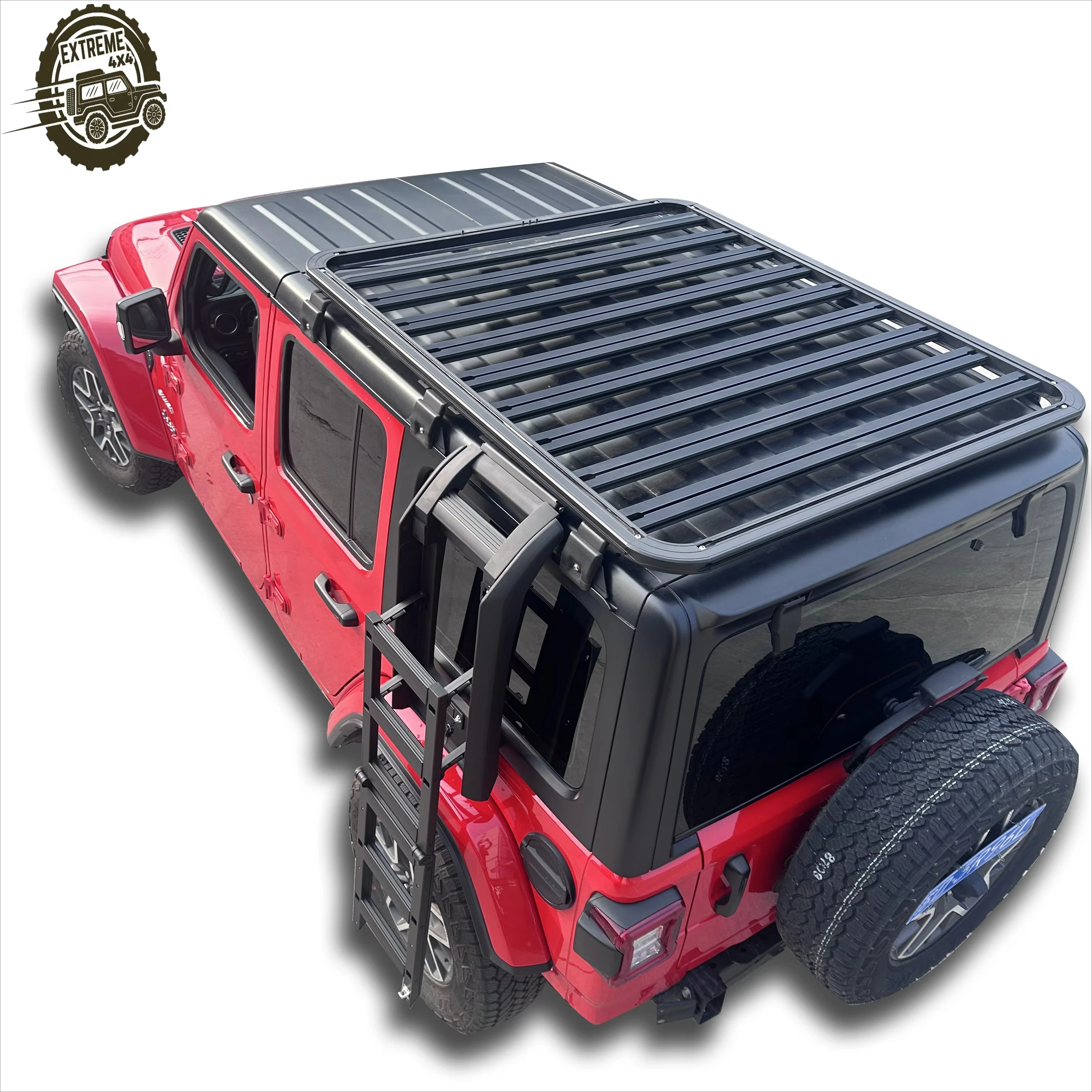 

Roof Rack Platform All-Aluminum Build Aluminum Corner Bracket Handrails Cargo Carriers Car Roof Luggage Racks 4X4 Off- Road