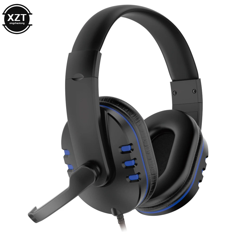Wired Gaming Headphones Gamer Headset with Microphone For PC Computer Laptop PS4 XBOX ONE Play Station 4 Gaming Earphones