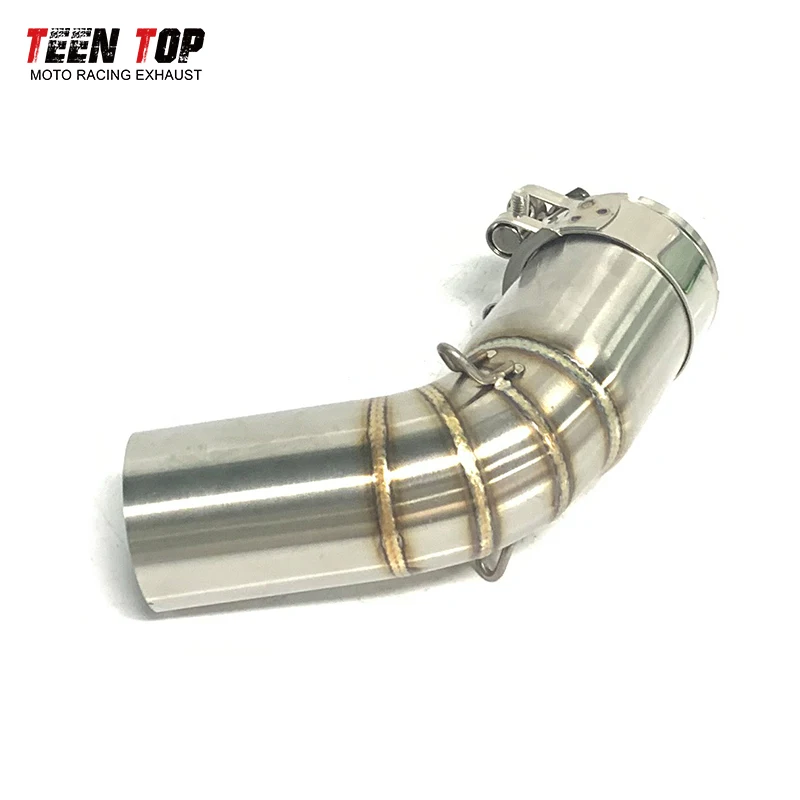 For Suzuki DL1050 V-Strom 1050 Motorcycle Exhaust Middle Pipe 2020+ 51mm Stainless Steel Escape Moto Link Tube