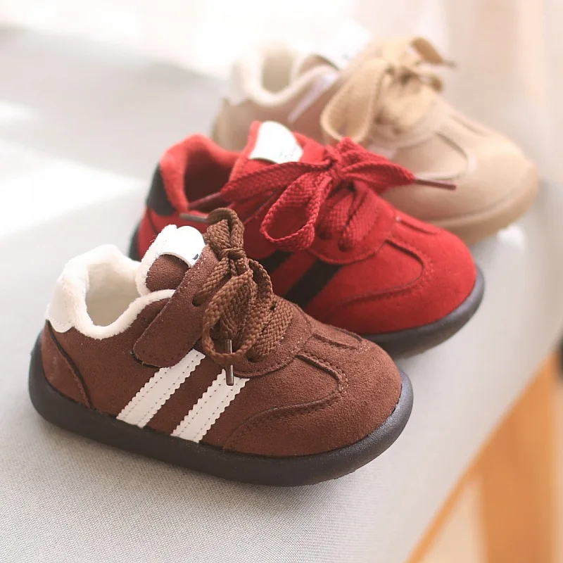 

Toddler Baby Kids Fashion Design Walking Shoes Sneakers White Non-slip Casual Shoes Boys Girls Breathable Outdoor Sport Shoes