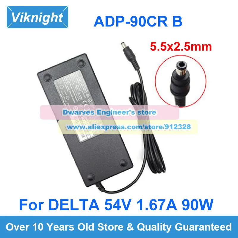 Original 54V 1.67A 90W Ac Adapter ADP-90CR B Charger For DELTA ADP-90DR B Power Supply For SG350-10P GS1900-10HP SF352-08P