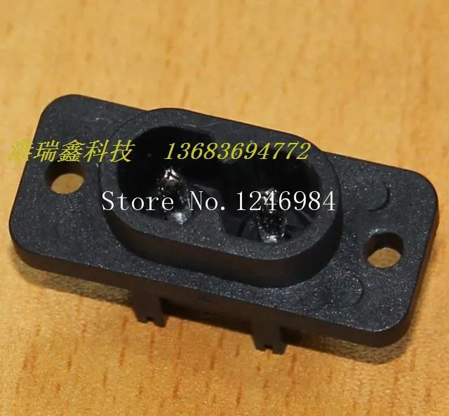 [SA]STEADY AC outlet AC power outlet horoscopes seat two small needle two core high panel connector socket 2120-FS--100PCS/LOT