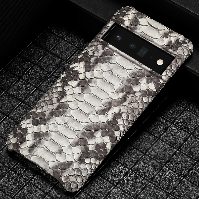 100% Natural Leather Phone Case for Google Pixel 8 9 10 Pro XL 8Pro 9Pro 10Pro Luxury Half-Inclusive Protective Back Cover