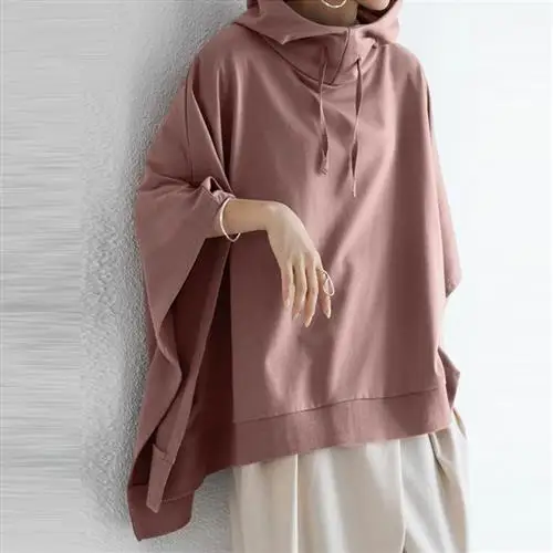 

Loose Hooded Women's Sweatirts Faion Pullover Top Casual Trendy Comfortable Fit Clothacies for All Ages