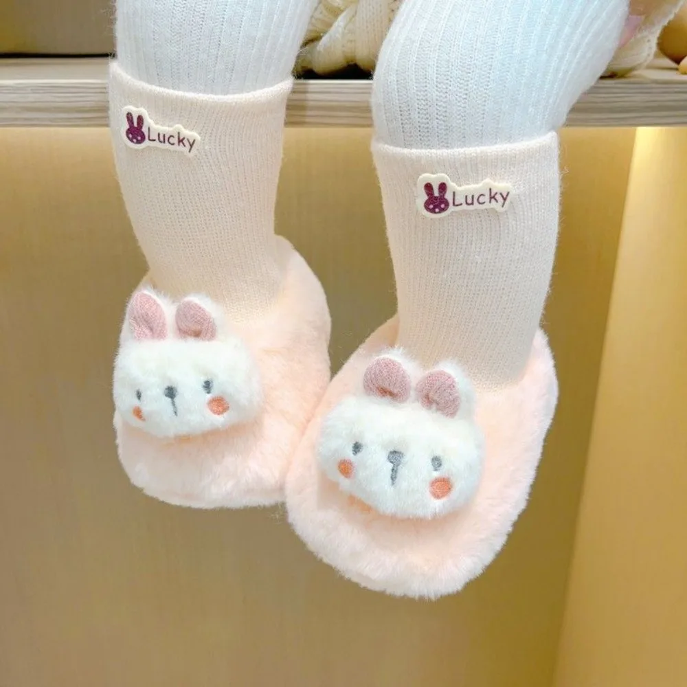 

New Warm Baby Socks Shoes Soft Toddler Shoes Cartoon Anti Slip Newborn Floor Socks Winter