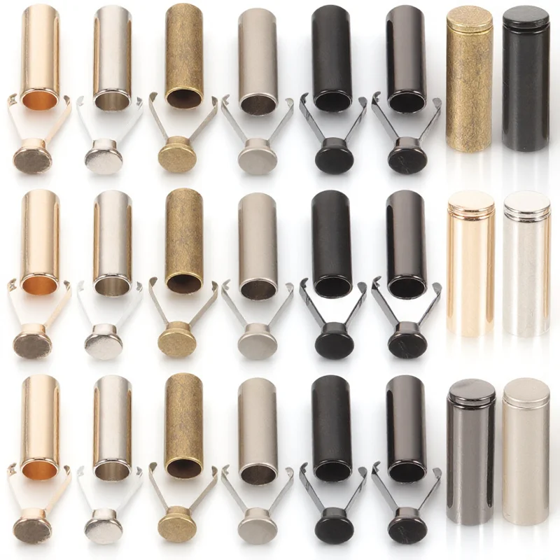 

24pcs Cord End Caps For Drawstrings Pants Shoelace Tips Belt String Tip Rope Stoppers Diy Jewelry Making Craft