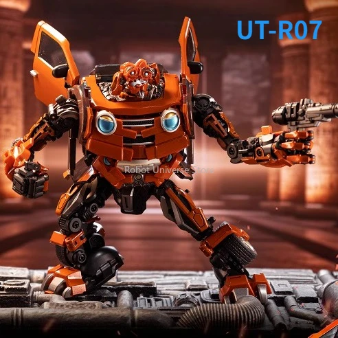 

[In Stock ] Original UniqueToys Transformation UT-R07 UT R07 Mudflap Dumber Trax Alloy Action Figure Robot Toys
