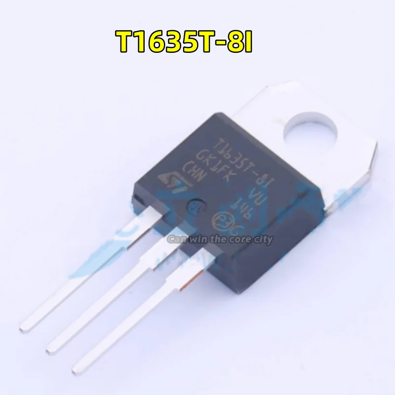 

1-100 PCS/LOT T1635T 8I T1635T-8I bidirectional triode thyristor 600V 16A straight TO-220 new original