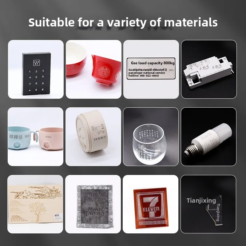 Marking machine, alumina black shell metal stainless steel coding laser engraving machine, plotter machine