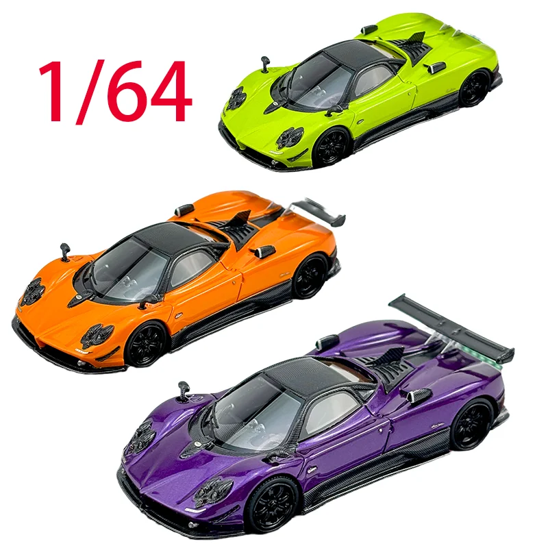 

U2 Diecast 1/64 Scale Pagani Resin Car Model Pagani Zonda Tricolore Supercar Play Vehicles Toys for Boys Original Box