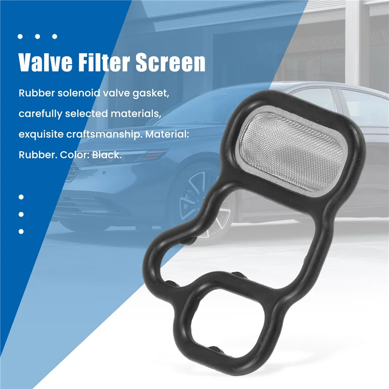 

A21F-Solenoid Gasket Spool Valve Filter For Honda Accord RDX CR-V Elements For Acura 15815-RAA-A01 15815-RAA-A02 15845-RAA-A01