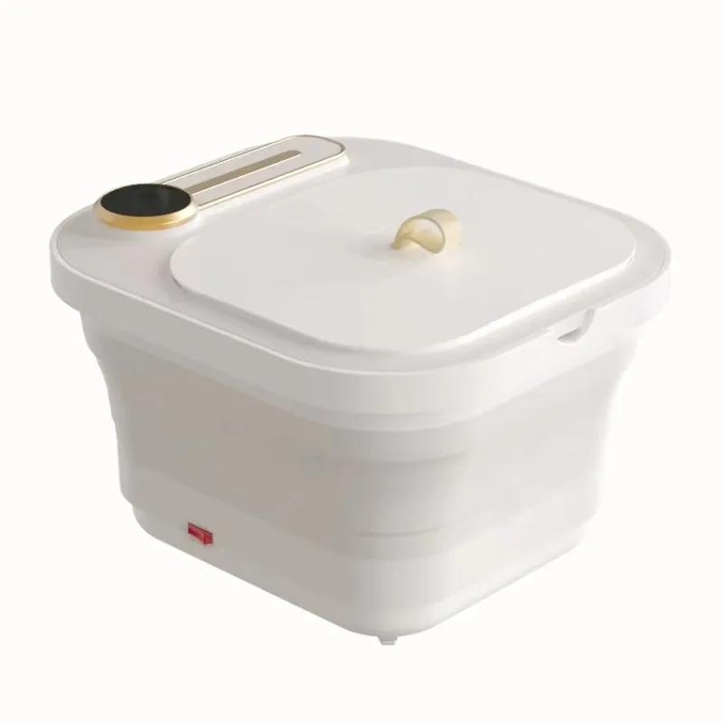 

Portable Home Foldable Electric Foot Spa Massager with Hot Foldable Foot Therapy Machine, Comfortable Foot Massage
