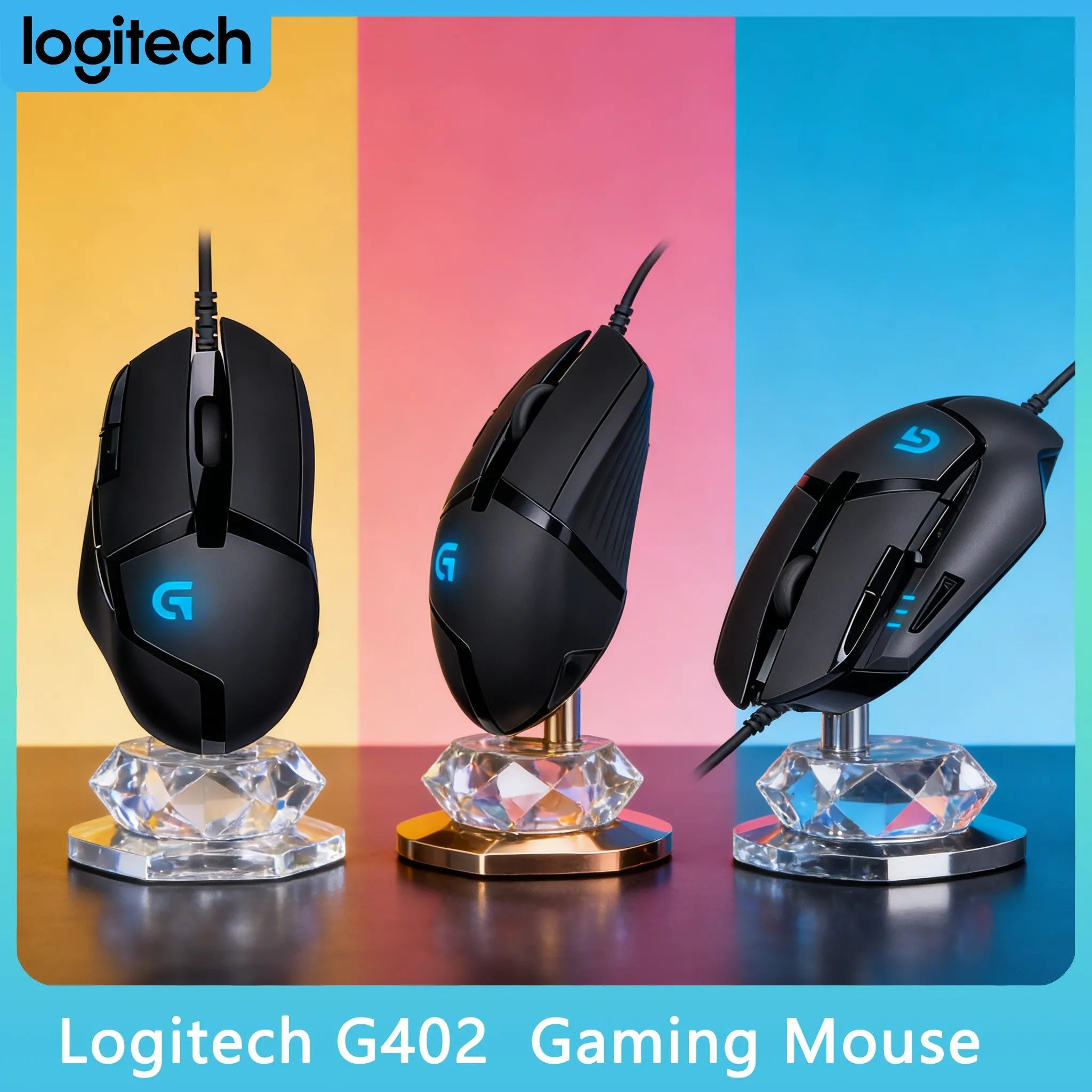 

Logitech G402 - Высокоскоростное отслеживание для доминирования в шутерах от первого лица
