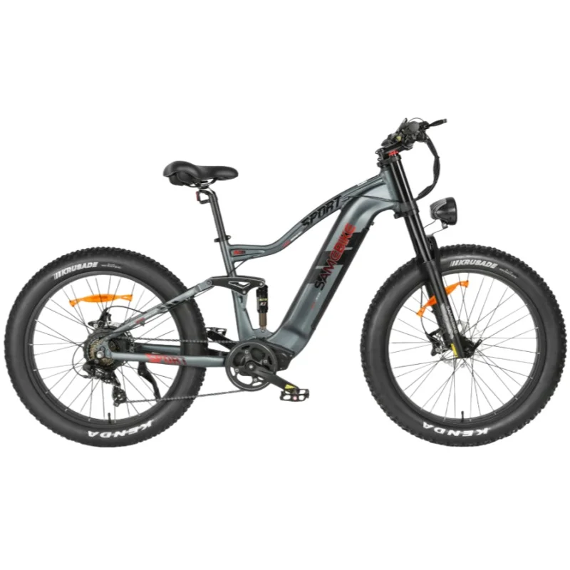 Electric Bike SAMEBIKE RS-A08 1000W motor 48V 17AH Battery 45km/h e bike 26 Inch Tire Mountain Shock absorption Electric Bicycle image 6