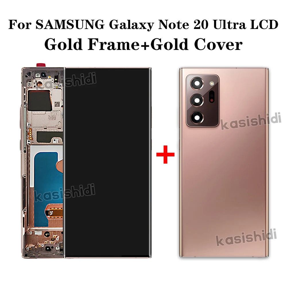 OLED For Samsung Galaxy Note 20 Ultra LCD Display Touch Screen Digitizer For Samsung Note 20 Ultra 5G N985F N986B Repair Parts