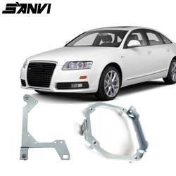 SANVI AFS/NON-AFS Headlight Framework for Audi A4/A5/A6/A8/Q5/Q7 Car Light Upgrade Bi LED&Xenon Projector Lense Car-Styling