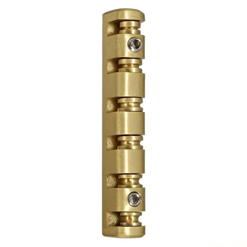U2JB Brass Electric Guitar Nut 42mm Adjustable for Better Tuning and Resonance