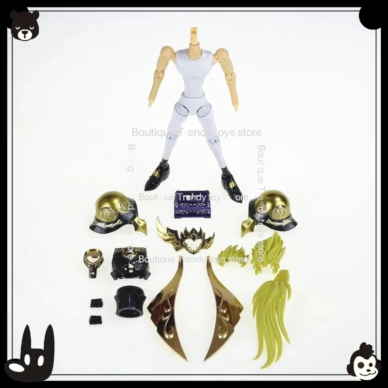 Em estoque mst saint seiya estilo exm/ex deus do sono hypnos hades liga articulada colecionável anime figura de ação presente para fãs