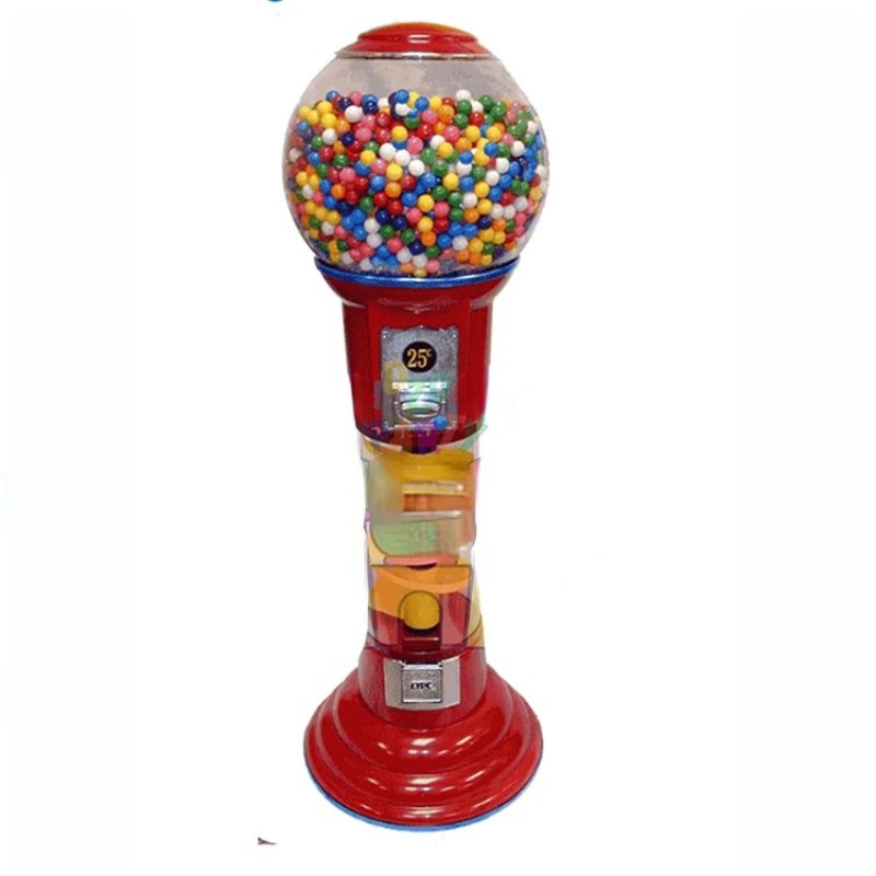 Wholesale high quality for children capsule bouncy balls and toys gumballs candy vending machine