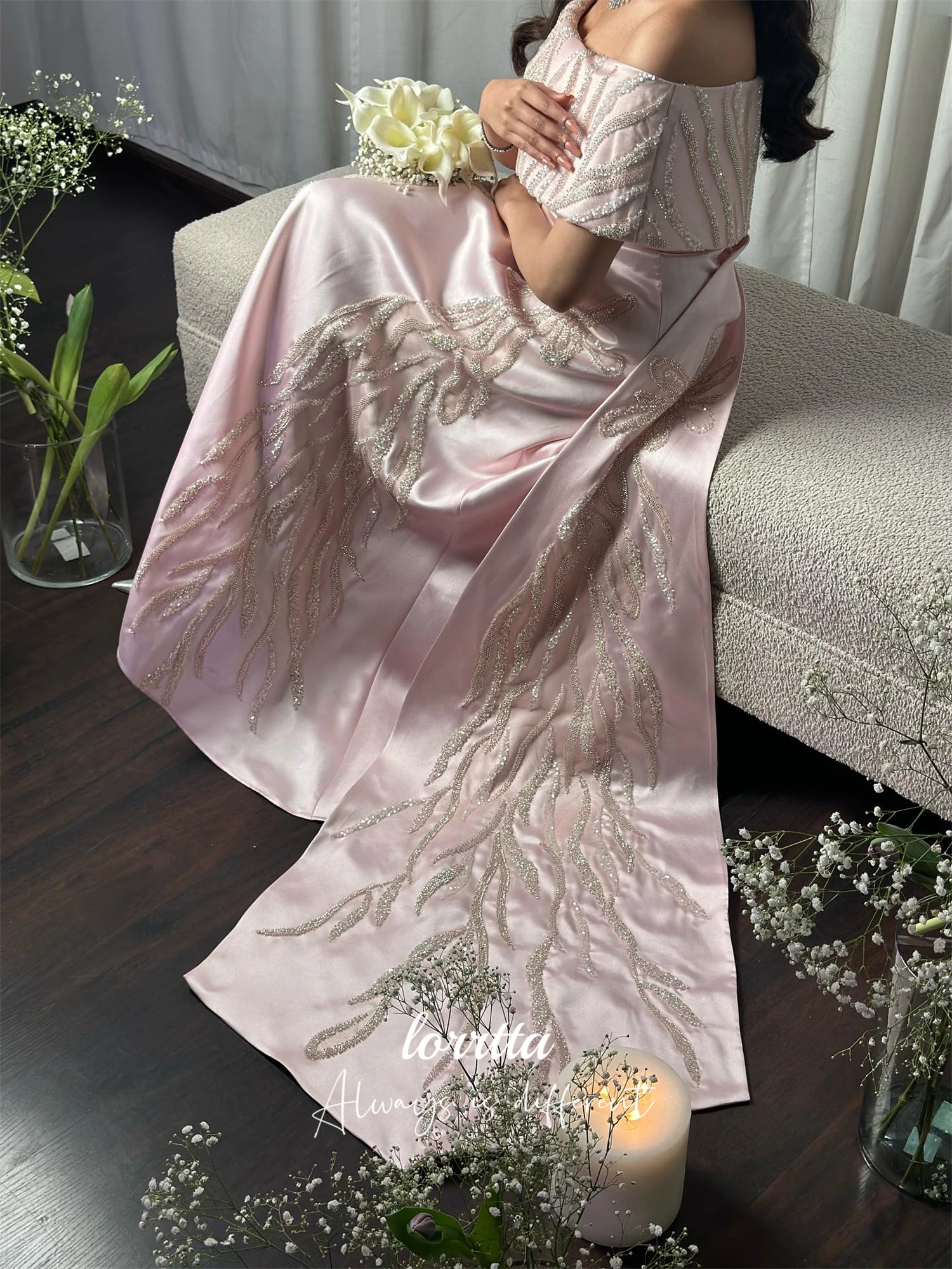 Lorrtta Robe personnalisée pour occasions spéciales Robes de mariée et robe de soirée de luxe Robes élégantes Nouvelles robes Robes de soirée