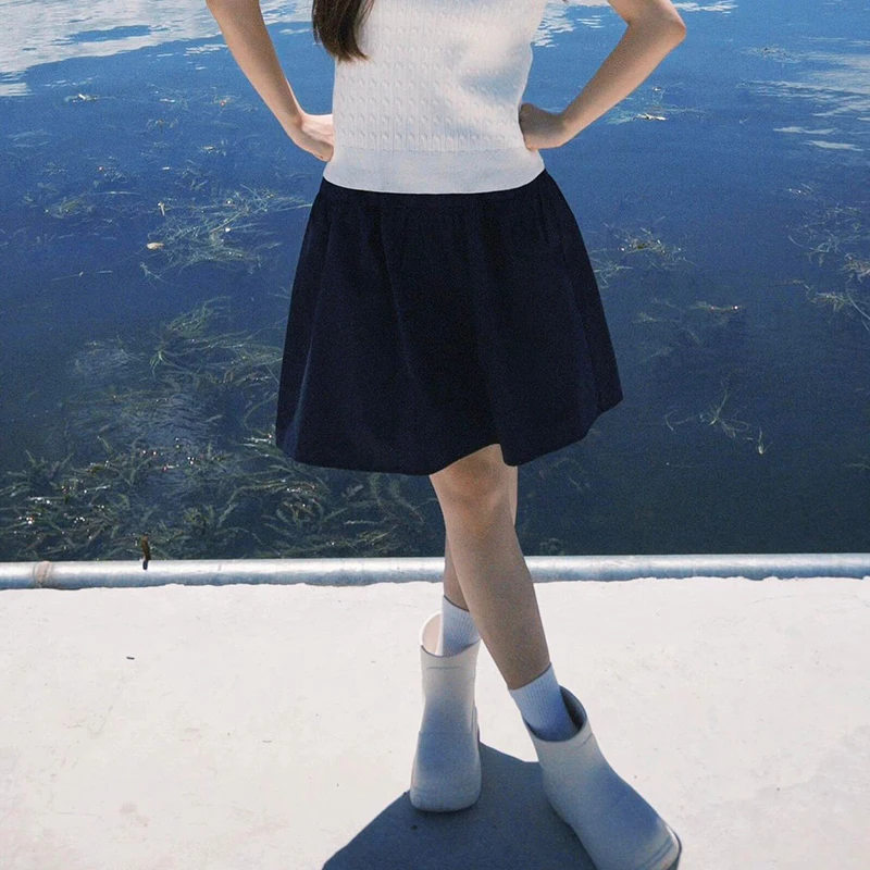 

Юбки женские с рюшами, хлопковые, плиссированные, до колена, консервативные, профессиональные, для офиса, для работы, для повседневной носки, для деловых встреч, для зрелых женщин, практичные