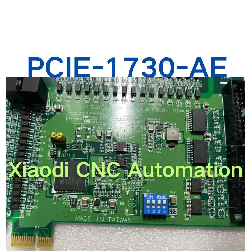 Used 32 TTL isolated digital input/output acquisition card PCIE-1730-AE tested OK function intact