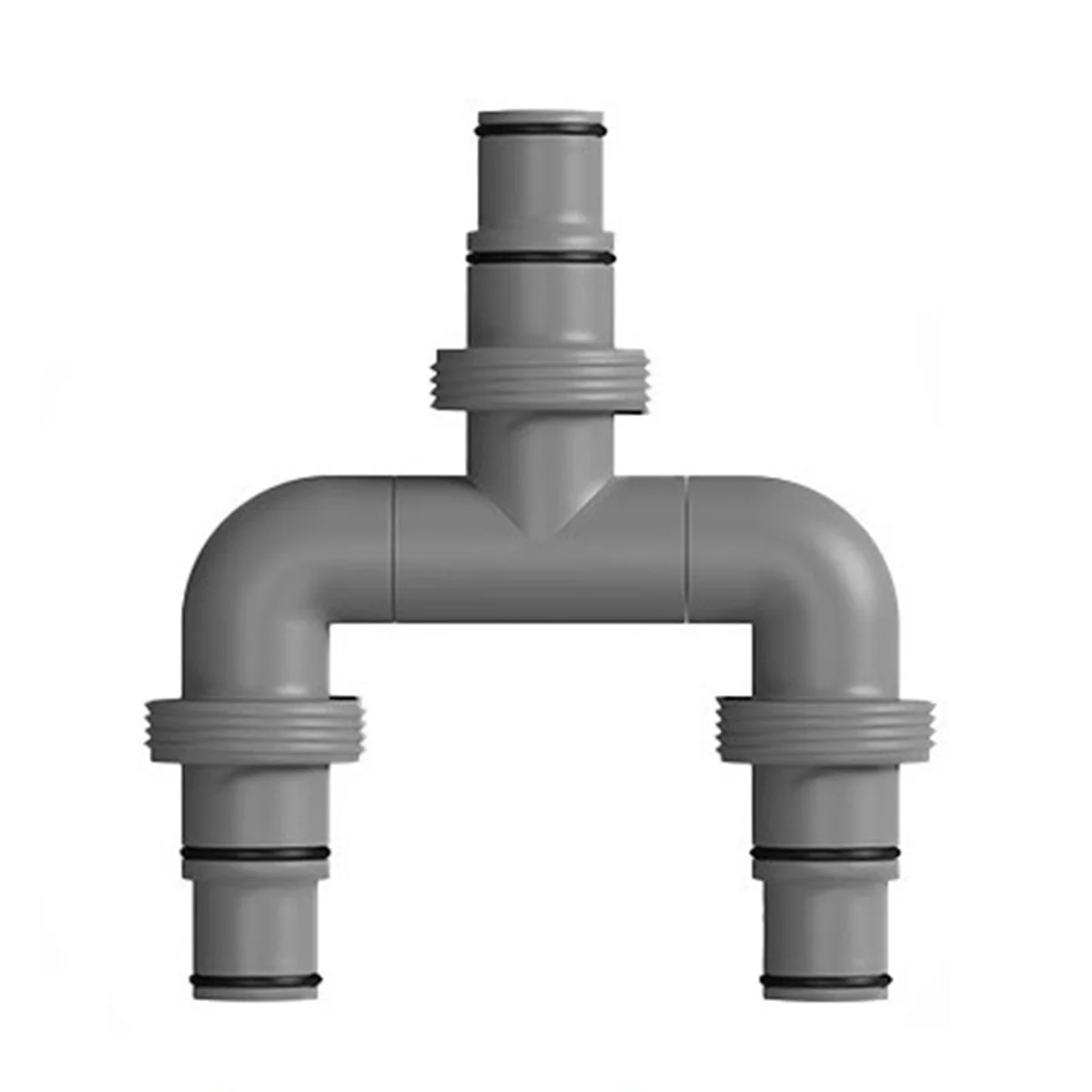 Connettore per tubo flessibile per piscina UNCL Connettore per tubo flessibile per piscina con giunto a tre vie da 1,5 pollici